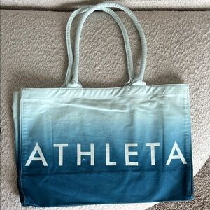 NEW Athleta Ombre Blue Tote Bag